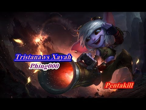 Tristana vs Xayah | ADC Bot lane - 08/10/2017 (SS7)
