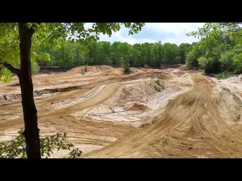 James Thompson practicing with Dan Callahan @ Callahan MX