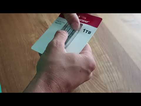 Transcend 110Q - how it looks like and quick speed test