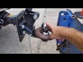 Pintle hitch hook up