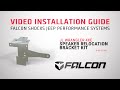 JL 4xe Falcon Speaker Relocation Kit Install Falcon Shocks
