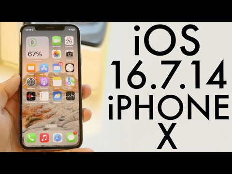 iOS 16.7.14 на iPhone X! (Обзор)