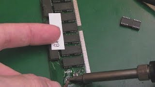 Commodore Amiga 72 pin SIMM Repair Part 1