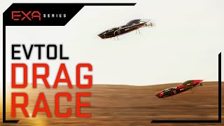 The first ever electric VTOL drag race - Airspeeder's EXA Series