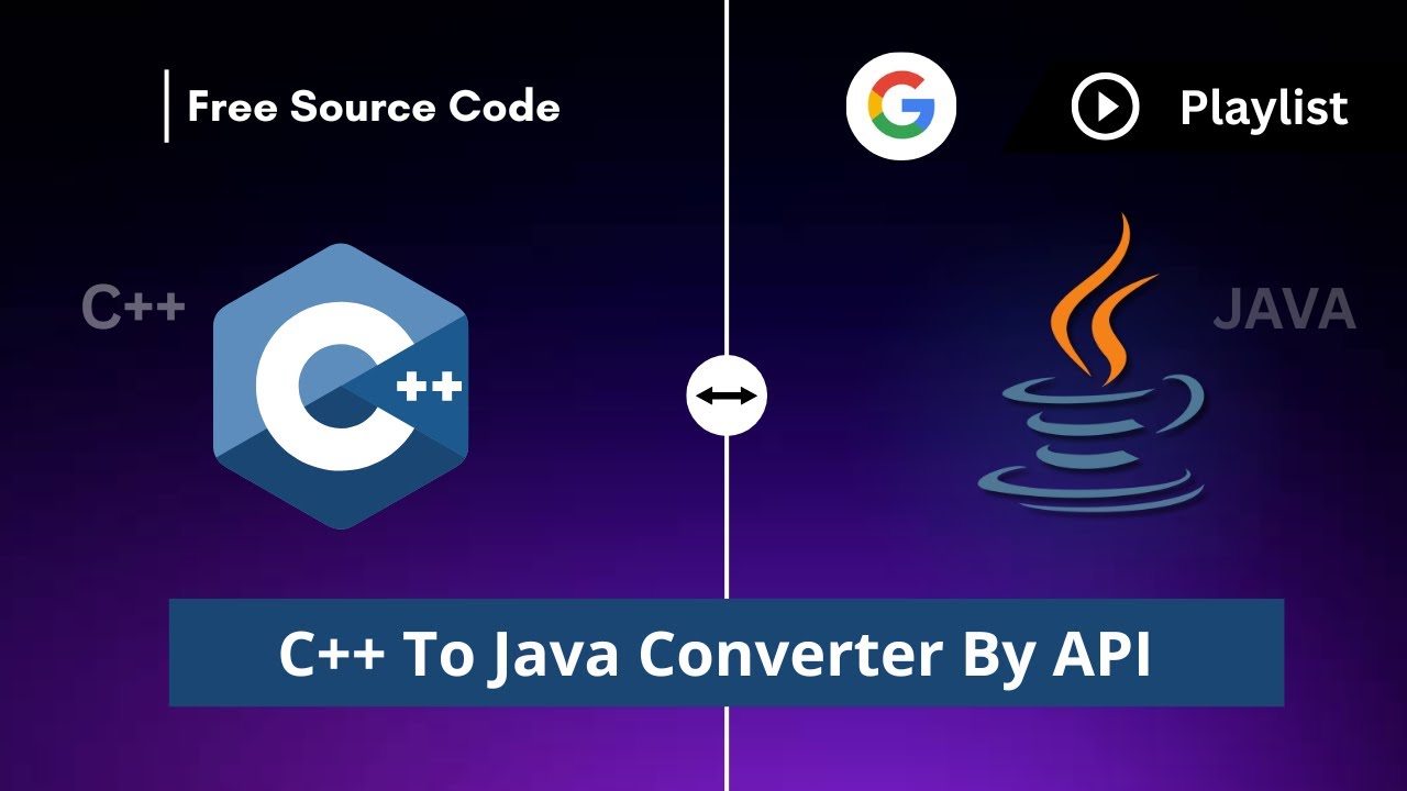 Convert any code from one language to another | C++ to java Converter| java to python converter
