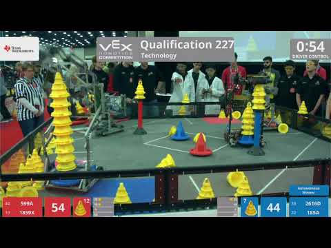 2018 VRC Tech Q227 - 599A 1859X vs 2616D 185A - 105 to 120