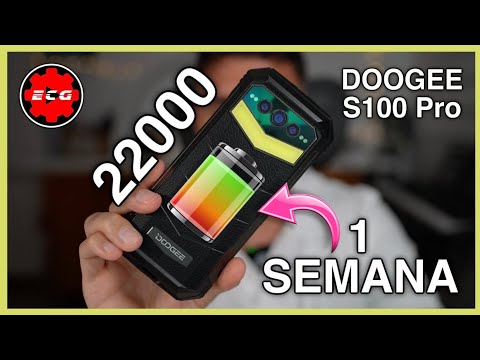DOOGEE S100 PRO 22000 mha de BATERÍA