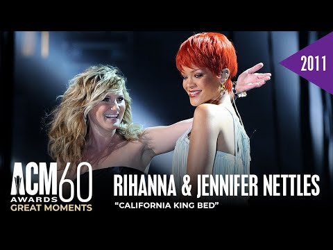 Rihanna & Jennifer Nettles - California King Bed (Live from the 46th ACM Awards)