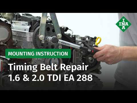 VW 1.6 TDI | 2.0 TDI | EA288 - Replace timing belt incl. water pump