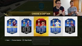 THE GREATEST STRIKE FORCE IN THE WORLD!!! Fifa 16 FUT Draft