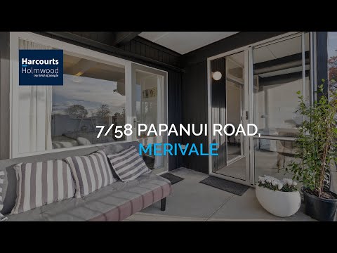 7/58 Papanui Road, Merivale - Christchurch City, Canterbury, 1 bedrooms, 1浴, Unit