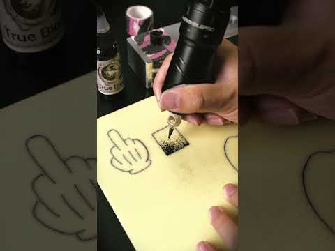 Meet the Aquila–Power, Precision & Style in One Tattoo Pen #wormholetattoo #tattoo #practice#shorts