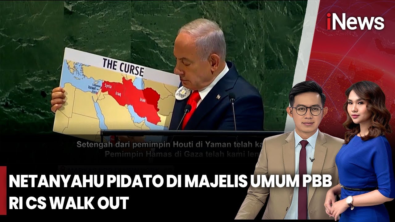 Netanyahu Masuk & Pidato di Sidang Umum PBB, Diplomat Kompak Walk Out | FULL iNews Pagi (27/9)
