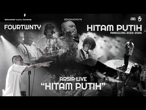 Fourtwnty -  Hitam Putih (Official Lyric Visualizer)