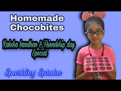 Chocobites | Homemade Chocolate | Flameless Cooking | Kids Cooking | Fun while cooking