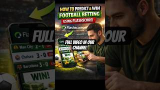 How I Use Flashscore to Always Win Bets #pickchart #highcharts #multicharts