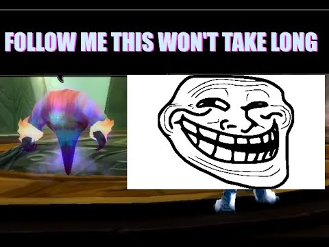 Getting around the worst escort in TBC - cheat video