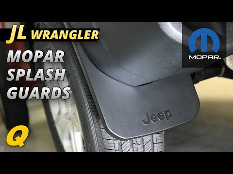 Mopar Splash Guards for Jeep Wrangler JL