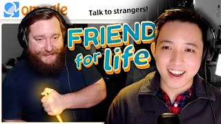 Finding a Friend for Life on Omegle