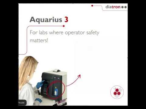 Hematology Analyzer Diatron Aquarius 3 and Abacus Junior 30