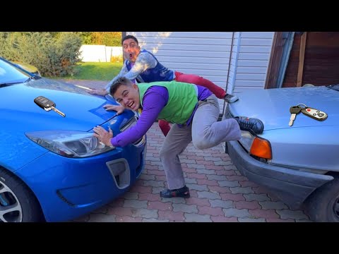 Mr. Joker on Opel Blocked Road VS Mr. Joe on Audi Kids Video