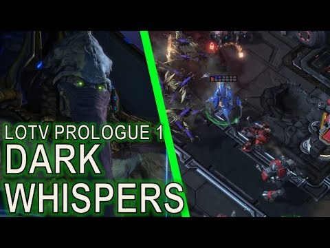 Starcraft II: Legacy of the Void Prologue 1 - Dark Whispers [ALL ACHIEVEMENTS! EASY CHEESY!]