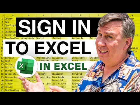 Excel - New Features: Sign-In, Design, & 66 New Functions! - Episode 1588