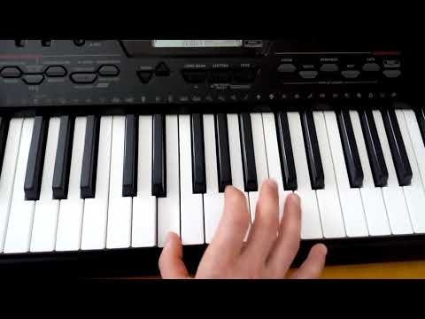 Un trandafir creste la firidă mea (tutorial la orga , începători )