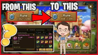 WHAT RUNES TO KEEP AND WHAT TO SELL? (Summoners War:Account Review)