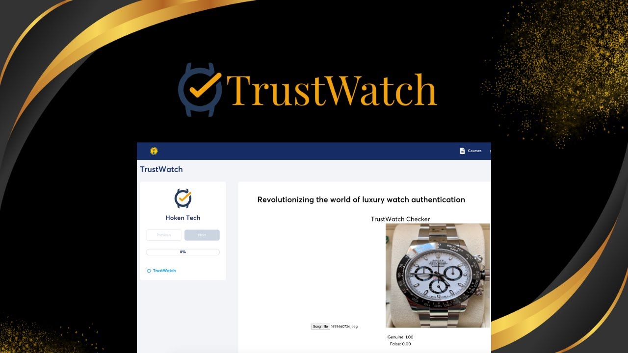 TrustWatch demo video