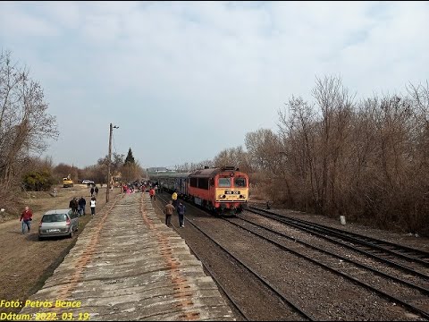 Különvonatozás a 13-as vonal Veszprémvarsány - Pápa szakaszán, 2022. 03. 19. (1. rész) [FULL HD]