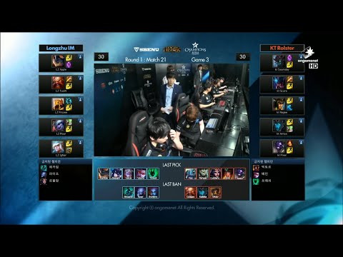 LZ vs KT Game 3 Highlights - LONGZHU IM vs KT ROLSTER - Week 3 LCK Champions Korea Summer 2015