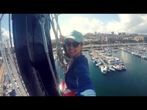Meet Atlantic Ocean Boathitchhikers in Las Palmas Marina Canary Islands | Eps. 1