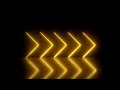 No Copyright Golden Glowing Neon Arrows Loop Animated Background by Motion Made