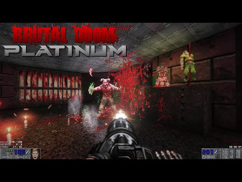 Brutal Doom Platinum 1.2 - Maps of Chaos (Overkill, UV): E3M1 | 4K/60