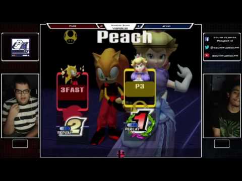 SUPER VS!! Weekly 3/26/17 -Winners Semis- Jfyst (Sonic,Toon Link) vs Pure (Peach)