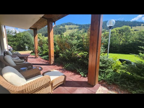 Casă de vacanță în Bucovina | Șaru Dornei | 10 camere cu băi proprii | Teren 1300 mp | 650.000 Euro | Comision 0 — Video