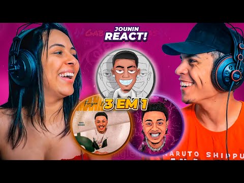 3 em 1 | TETO | Chanel, Fazer Dinheiro e Lemon Haze | [React em Casal] 🔥
