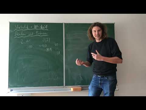 Empirische Wahrscheinlichkeit mit Denken vs. Probieren: #relative #Häufigkeit + #Wahrscheinlichkeit