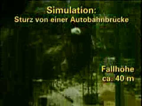 Castor Dichtheitsprüfung Aufschlagtest (Atommülltransportbehälter Sicherheitstest)