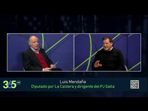 Luis Mendaña, Diputado Provincial por La Caldera y dirigente del Partido Justicialista