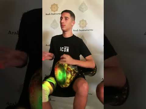 We Built Sol On Fire Custom Darbuka for a Client