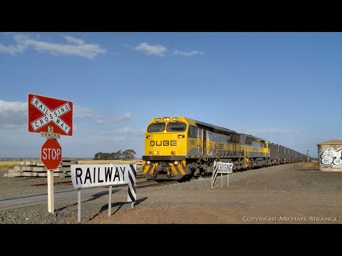 2SK2 QUBE Viterra Containerized Grain Train With Horn Show (1/12/2020) - PoathTV Australian Railways