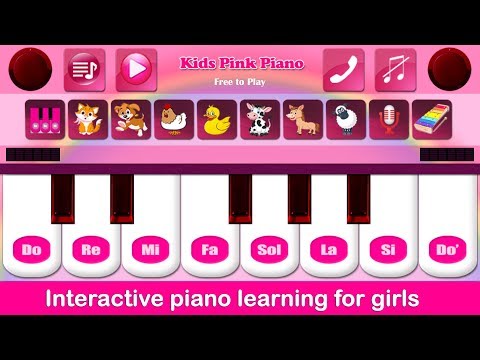 Kids Pink Piano Video