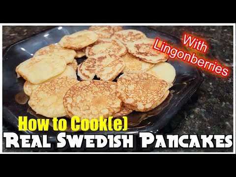 How To Make REAL Swedish Pancakes | How to Cook(e)
