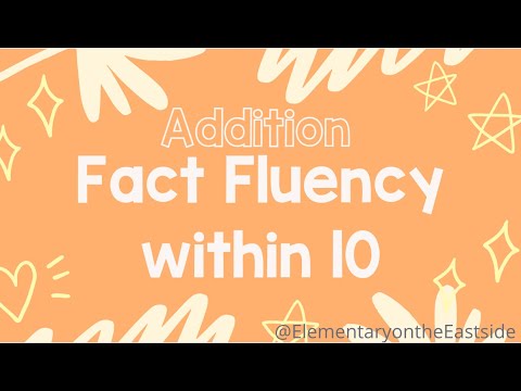 Addition Fact Fluency within 10