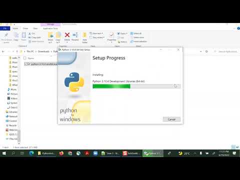 0 Install Python And The Required Python Libraries