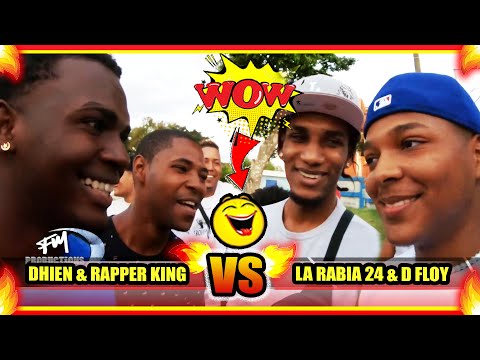 ( PA QUE TE CURE ) La Rabia 24 vs Dihen la Para vs Rapper King vs D Floy Batalla de Freestyle 2022