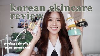 Korean Skincare Review | feat. I'm From, Some By Mi, Mizon, Secret Key for oily, acne-prone skin!