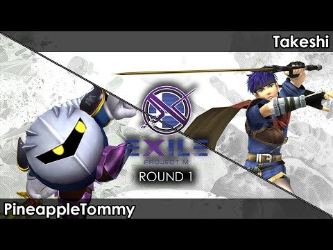 Project M: PineappleTommy (Meta Knight) V Takeshi (Ike) - Exile 142 SSBPM